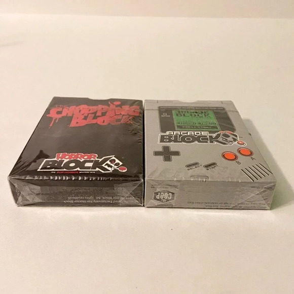 Lot of 2 Horror  Block and Arcade Block Console Casino Playing Cards - Picture 2 of 12